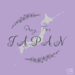 Pray for Japan（紫）